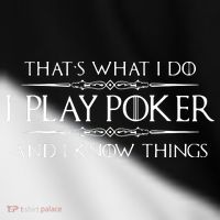 THAT'S WHAT I DO I PLAY POKER AND I KNOW THINGS Toddler Fine Jersey T-Shirt thumb 2