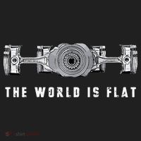 The World Is Flat Boxer Engine Car Enthusiast Tumbler thumb 3