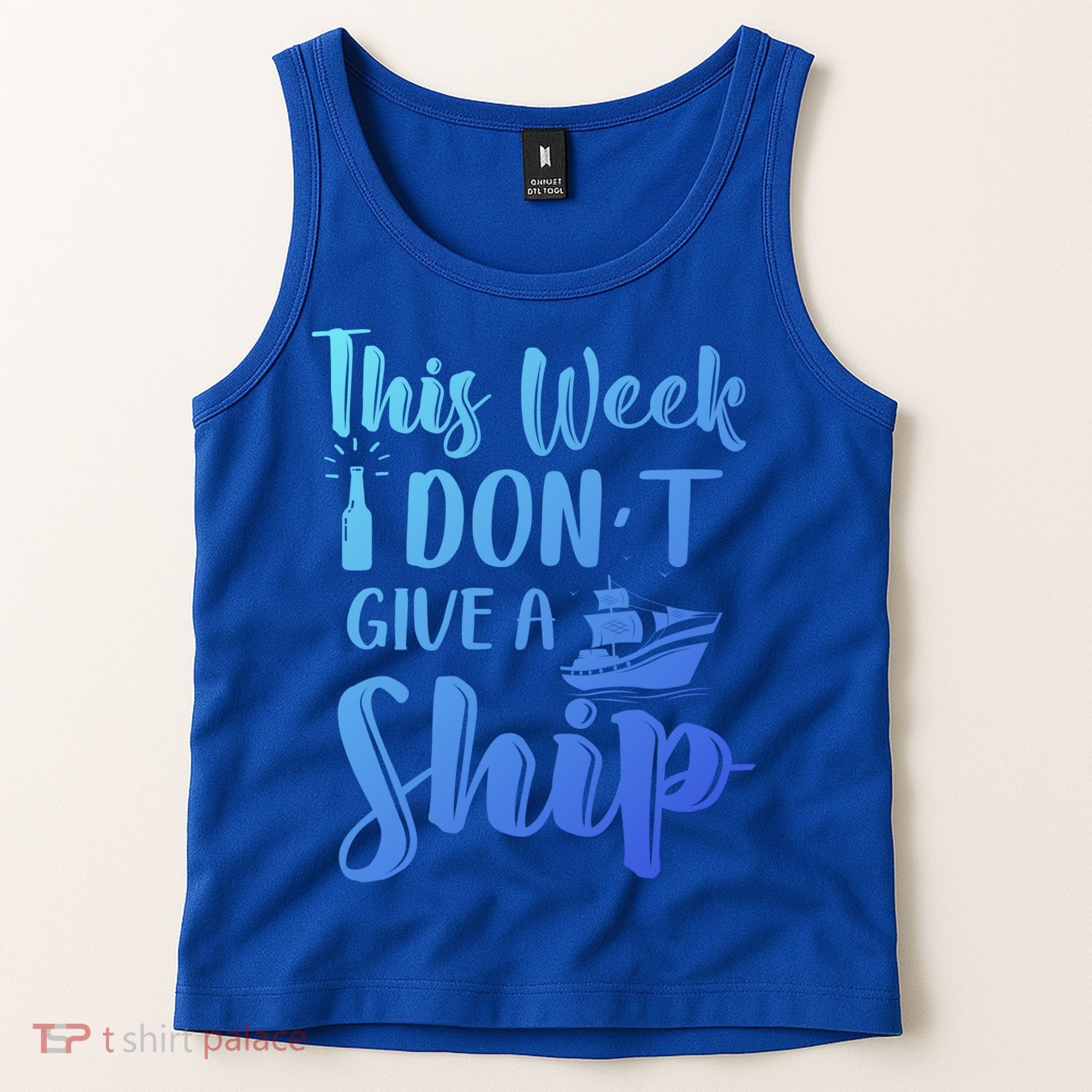 This Week I Dont Give A Ship Cruise Trip Summer Cruising Cool Gift Tank Top