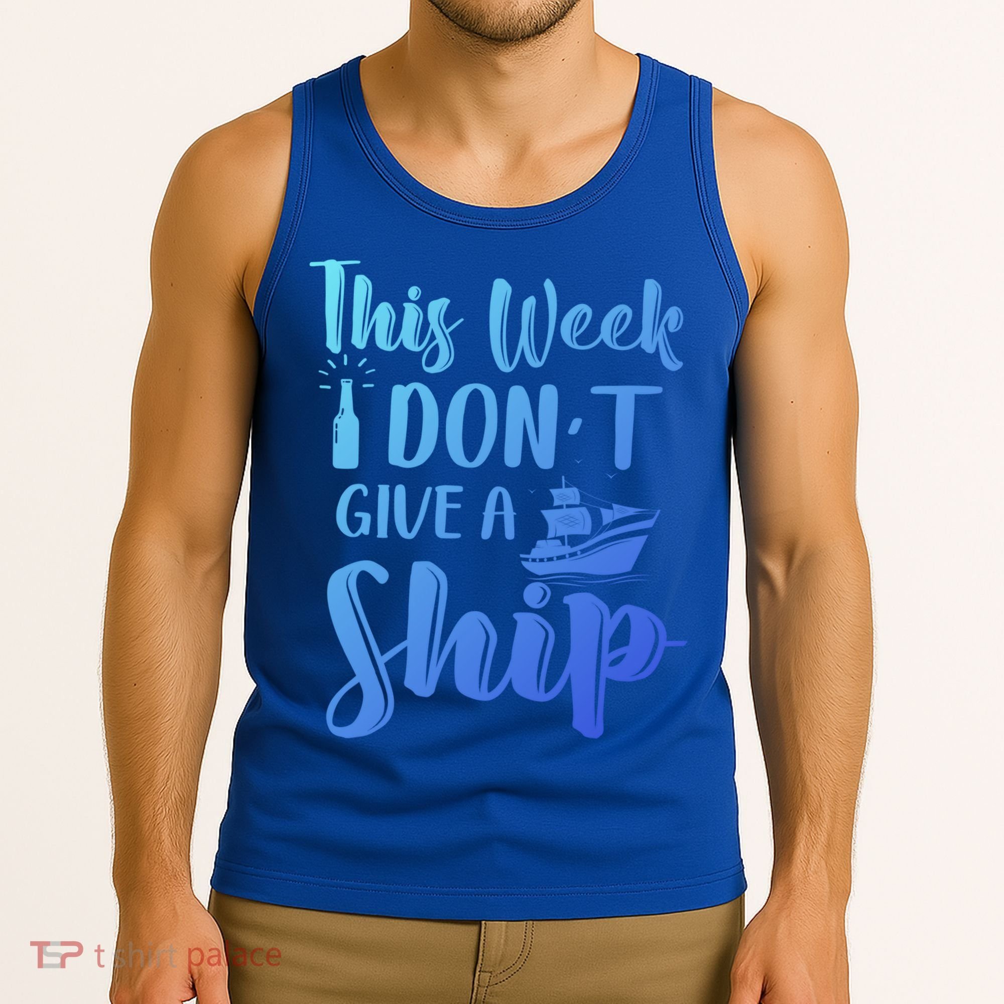 This Week I Dont Give A Ship Cruise Trip Summer Cruising Cool Gift Tank Top