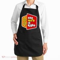 The Wife Is Right Apron thumb 2