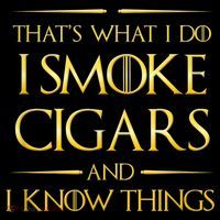 That's What I Do I Smoke Cigars And I Know Things Long Sleeve Shirt thumb 2