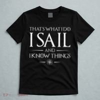 That's What I Do I Sail Sailboat Boating Captain Sailing T-Shirt thumb 5