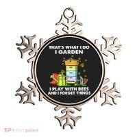 Thats What I Do I Garden I Play With Bees And I Forget Ornament thumb 0