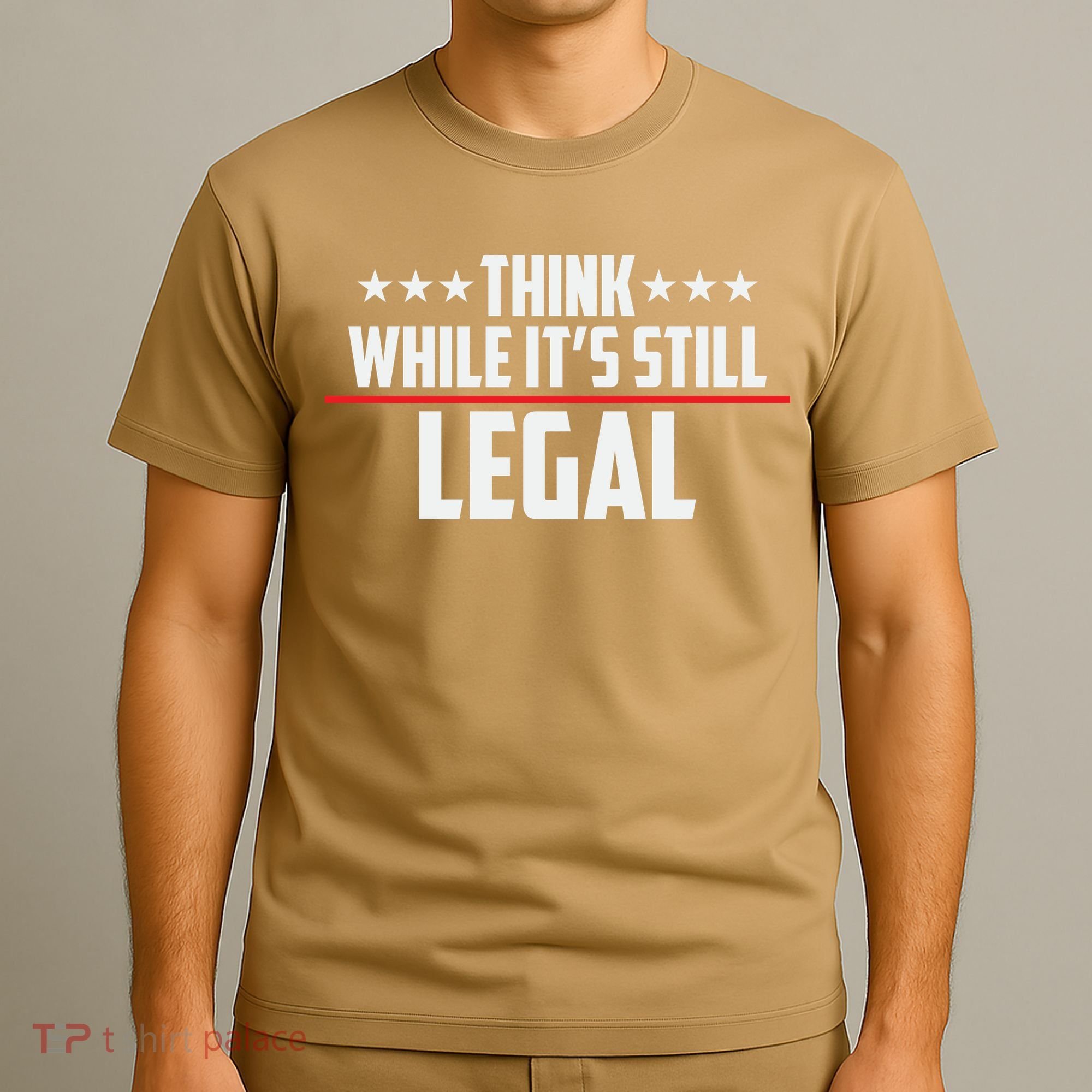 Think While It's Still Legal Anti Woke Anti Censorship T-Shirt