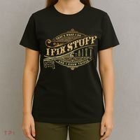 Thats What I Do I Fix Stuff And I Know Things Funny Saying T-Shirt thumb 4