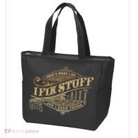 Thats What I Do I Fix Stuff And I Know Things Funny Saying Tote Bag thumb 3