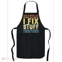 That's What I Do I Fix Stuff And I Know Things Apron thumb 0