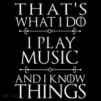 That's What I Do I Play Music Cool Musician Gift Coffee Mug thumb 5