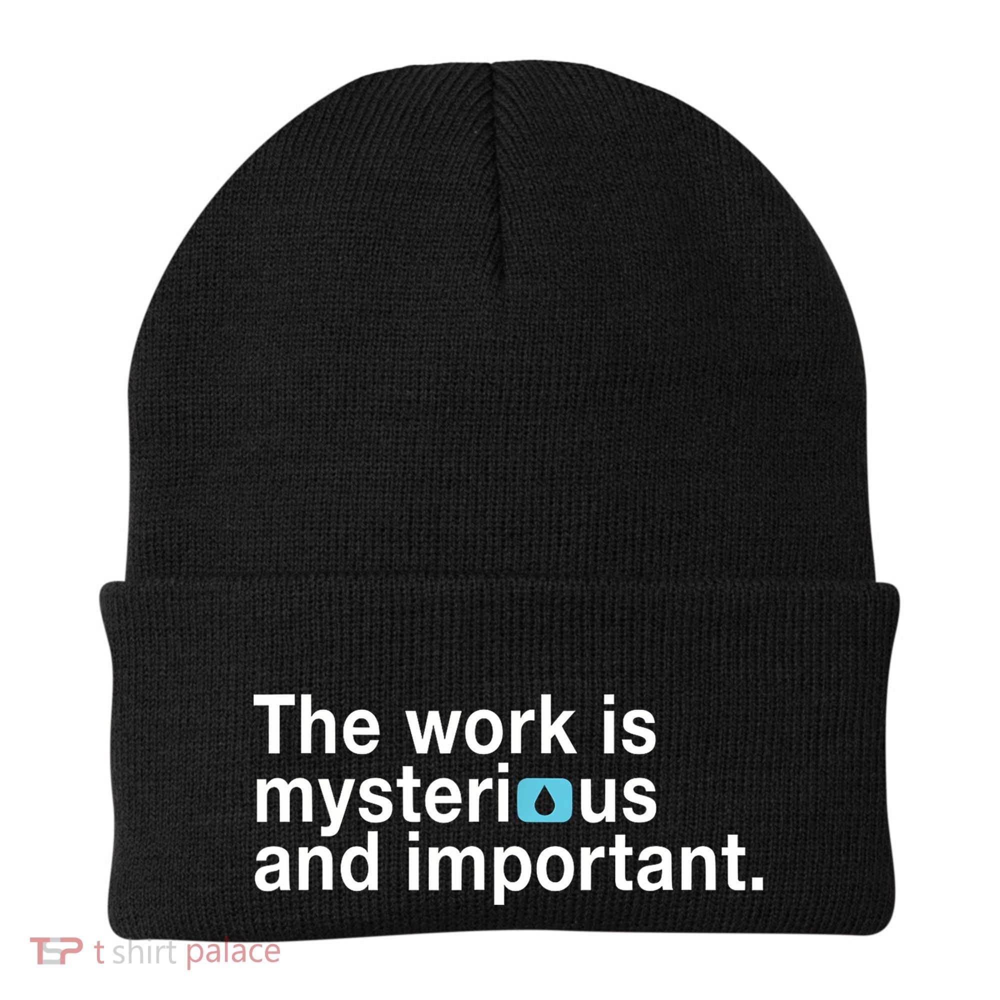 The Work Is Mysterious And Important Beanie