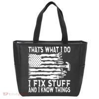 That's What I Do I Fix Stuff And I Know Things Funny Tote Bag thumb 0