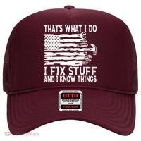 That's What I Do I Fix Stuff And I Know Things Funny Hat thumb 0
