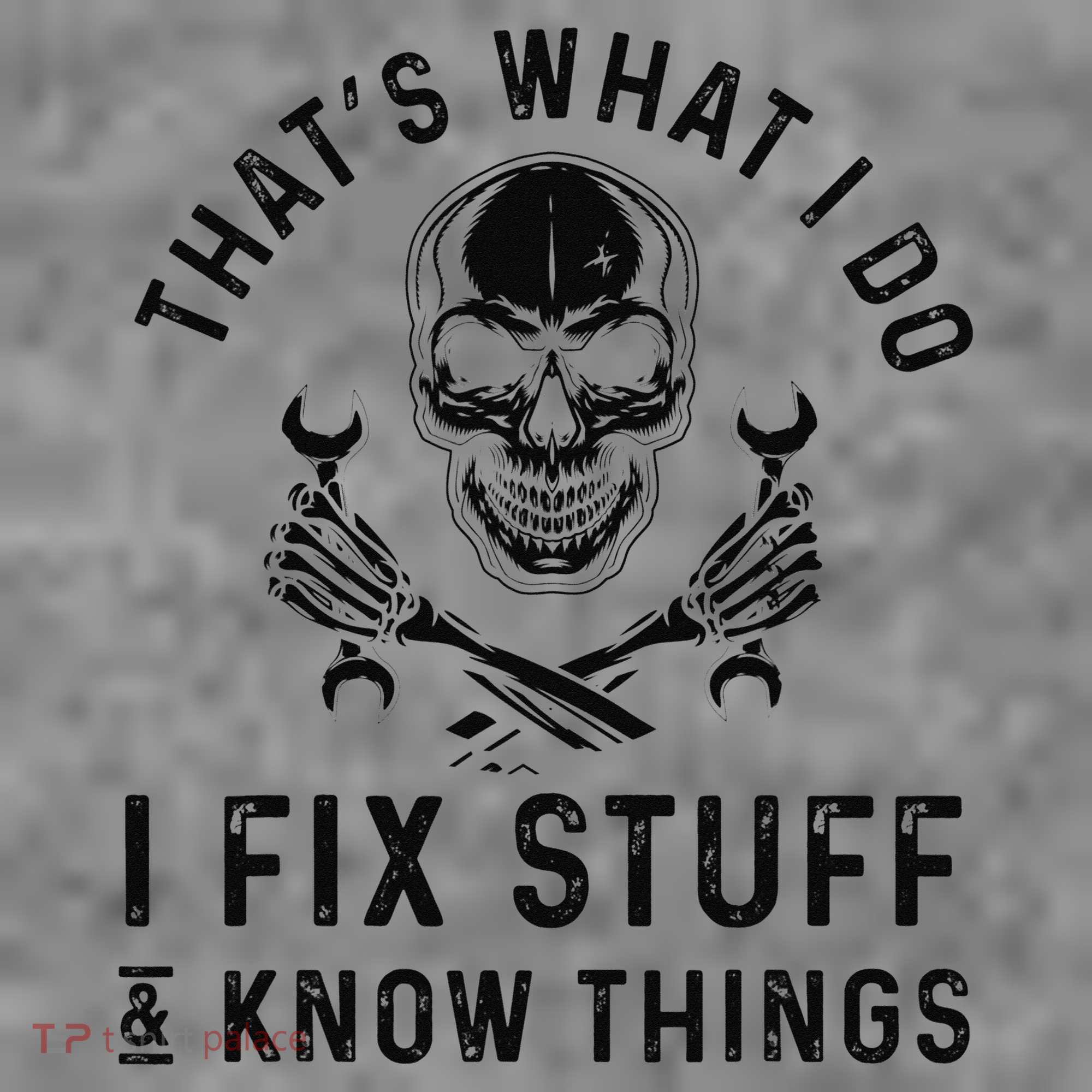 That's What I Do I Fix Stuff and I Know Things Mechanic   Toddler Hoodie