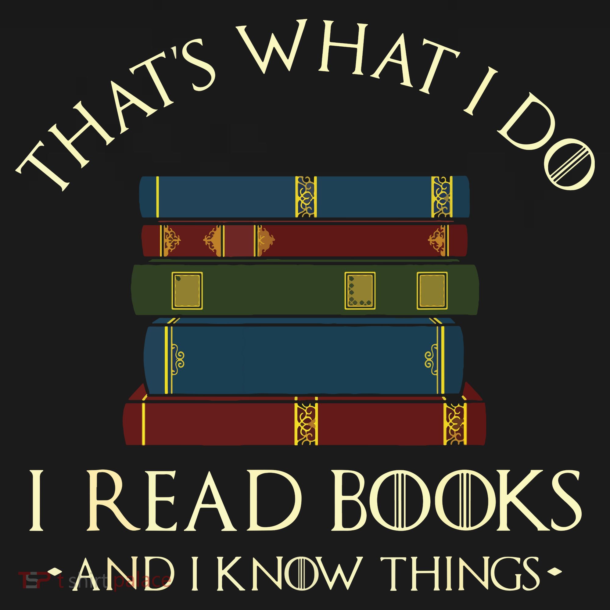 That's What I Do I Read Books And I Know Things Reading Ornament