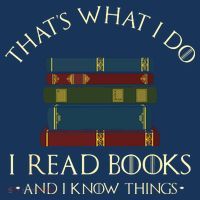That's What I Do I Read Books And I Know Things Reading Hat thumb 2