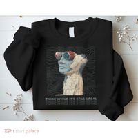 Think While It's Still Legal Anti Woke Cancel Culture Sweatshirt thumb 2
