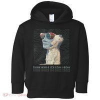 Think While It's Still Legal Anti Woke Cancel Culture Toddler Hoodie thumb 0
