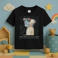 Think While It's Still Legal Anti Woke Cancel Culture Toddler T-Shirt thumb 3