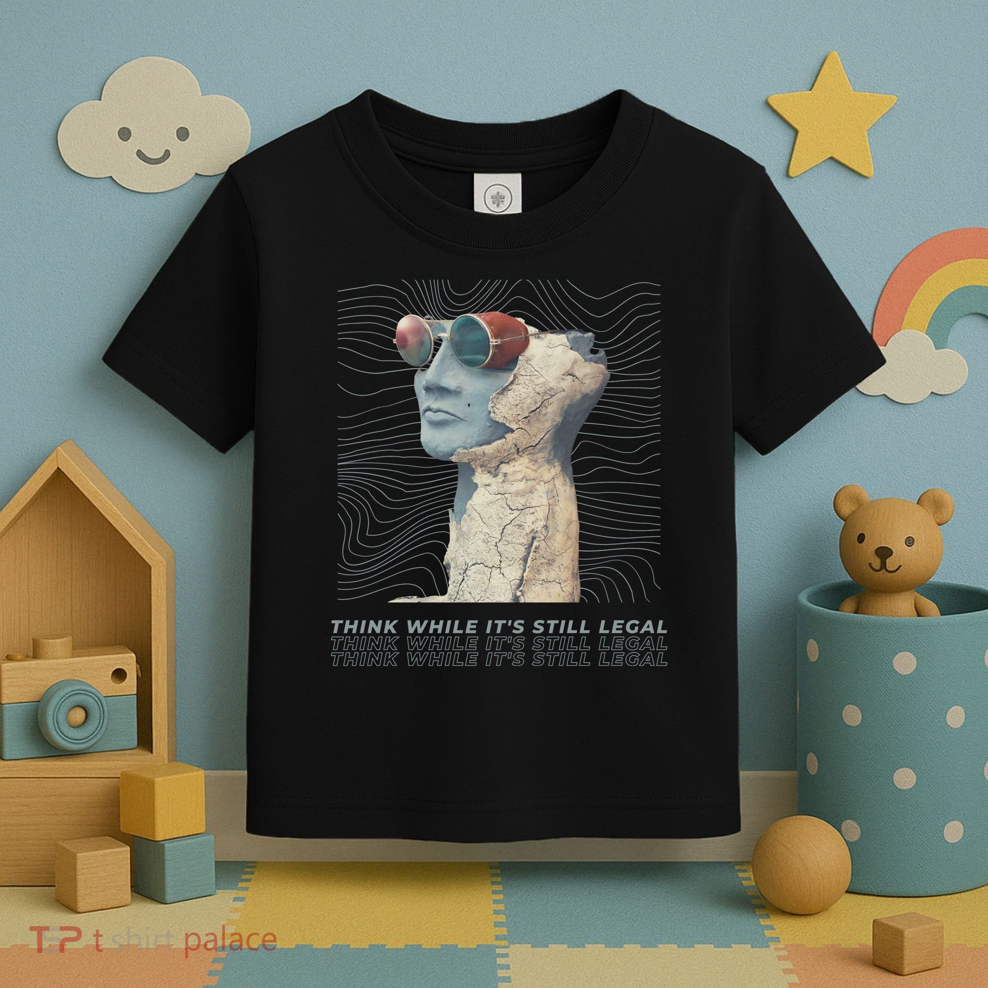 Think While It's Still Legal Anti Woke Cancel Culture Toddler T-Shirt