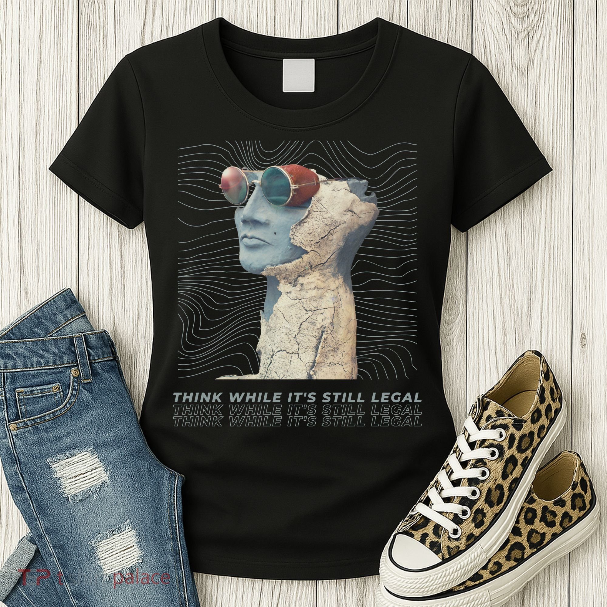 Think While It's Still Legal Anti Woke Cancel Culture Women's T-Shirt