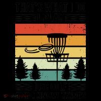 That's What I Do I Play Disc Golf And I Know Things Sport Gift Coffee Mug thumb 5