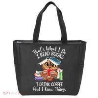 Thats What I Do I Read Books I Drink Coffee Funny Tote Bag thumb 0