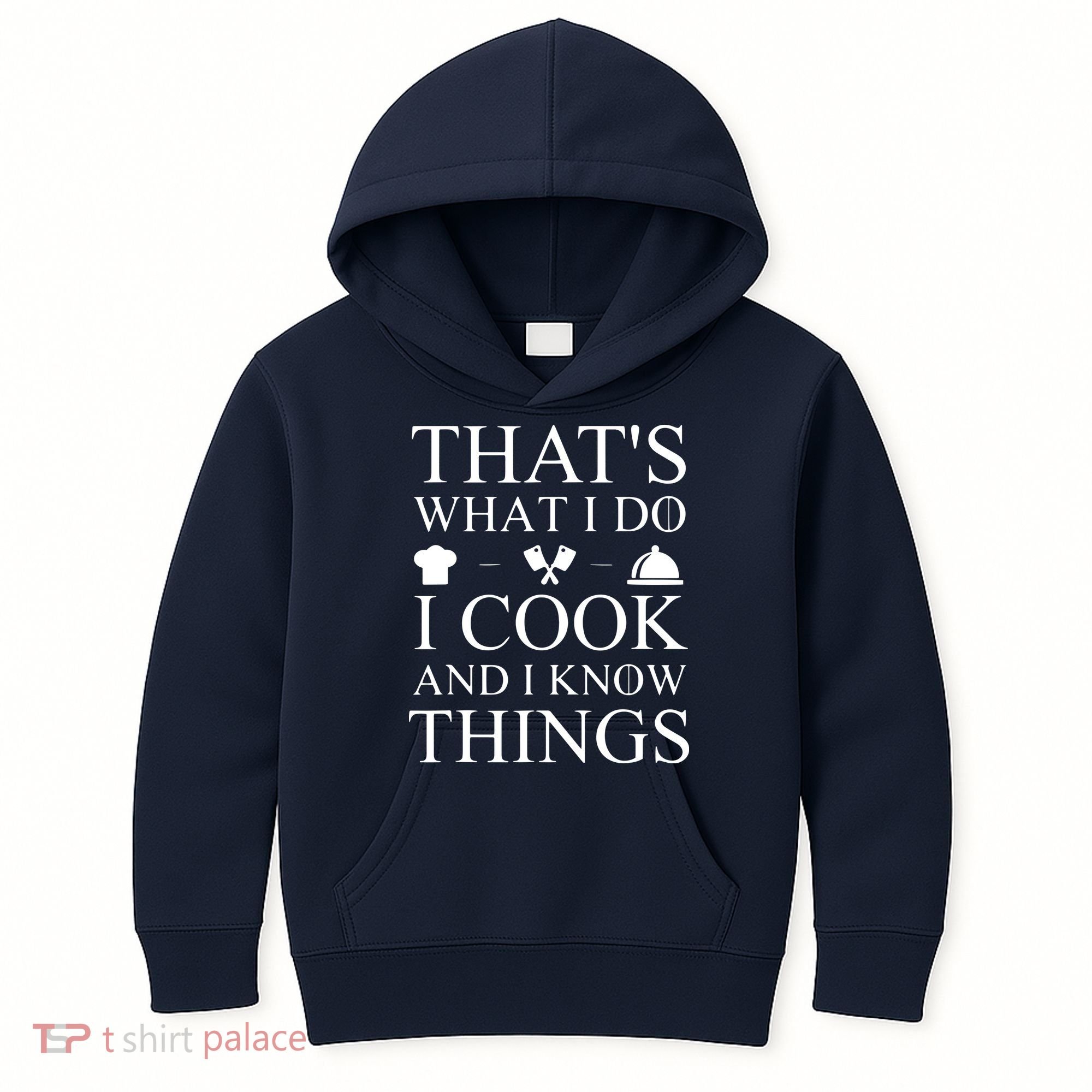 That's What I Do I Cook And I Know Things Kids Hoodie