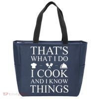 That's What I Do I Cook And I Know Things Tote Bag thumb 0