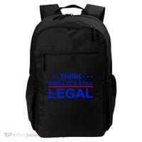 Think While It's Still Legal Constitutional Rights Backpack thumb 0