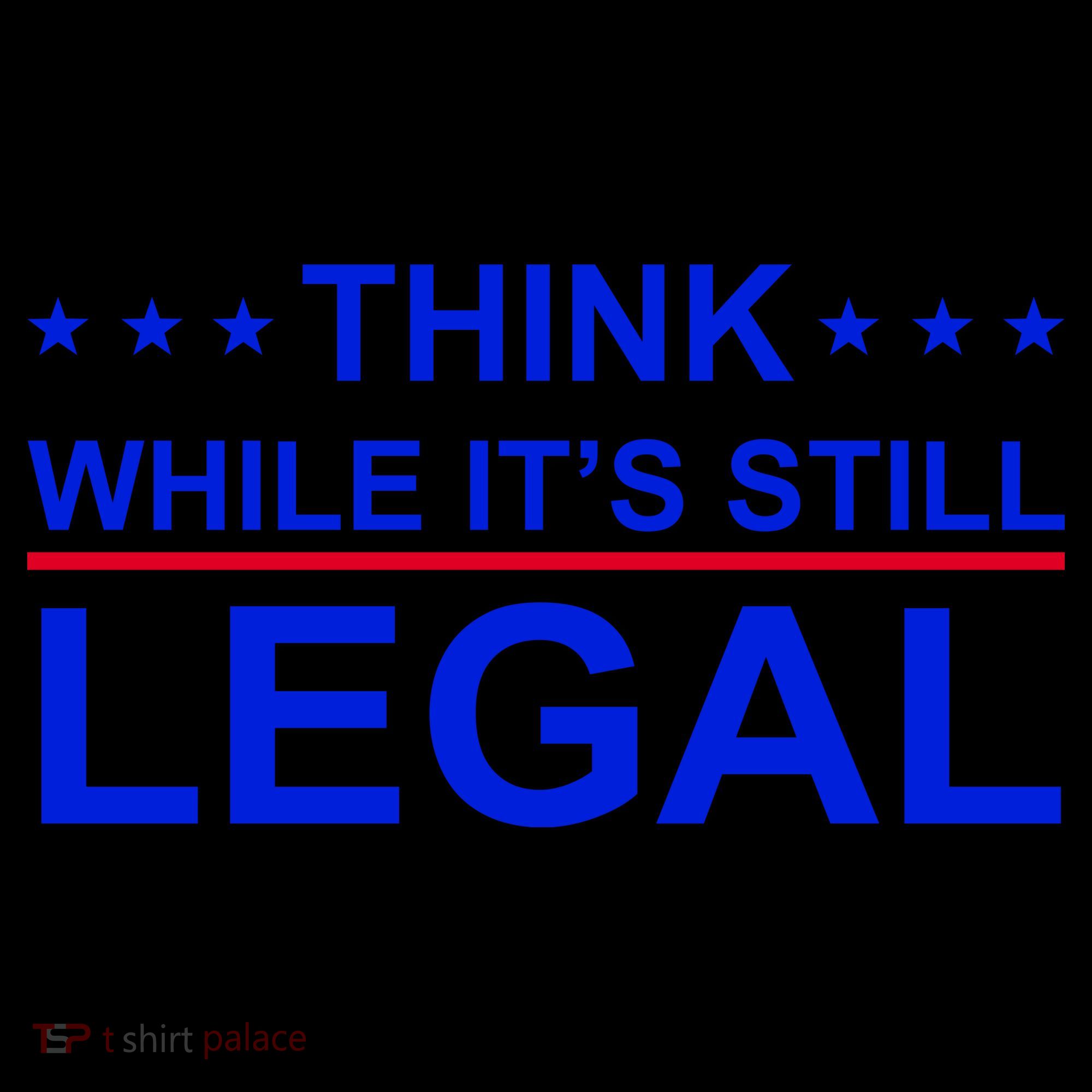 Think While It's Still Legal Constitutional Rights Tote Bag