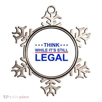 Think While It's Still Legal Constitutional Rights Ornament