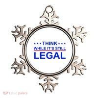 Think While It's Still Legal Constitutional Rights Ornament thumb 0