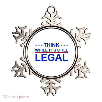 Think While It's Still Legal Constitutional Rights Ornament