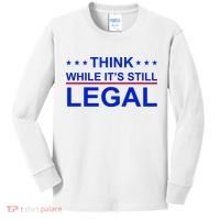 Think While It's Still Legal Constitutional Rights Kids Long Sleeve Shirt thumb 0