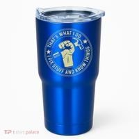 That's What I Do I Fix Stuff And I Know Things Handy Gift Tumbler thumb 0