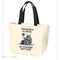 The World Is Cruel So I Choose Not To Be Tote Bag thumb 3