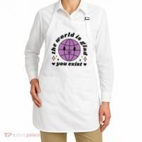 The World Is Glad You Exist Mental Health Apron thumb 2