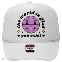 The World Is Glad You Exist Mental Health Hat thumb 0
