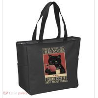 Thats What I Do I Read Books Drink Coffee And I Know Things Tote Bag thumb 2