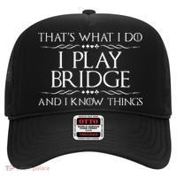 ThatS What I Do I Play Bridge Bridge Player Card Game Hat thumb 0