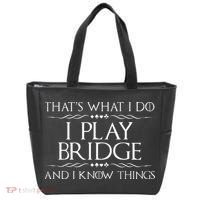ThatS What I Do I Play Bridge Bridge Player Card Game Tote Bag thumb 0
