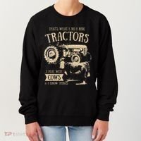 Thats What I Do I Ride Tractors Farmer Cowboy Women's Sweatshirt thumb 0