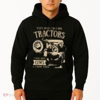 Thats What I Do I Ride Tractors Farmer Cowboy Hoodie thumb 2