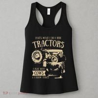 Thats What I Do I Ride Tractors Farmer Cowboy Women's Tank Top thumb 3