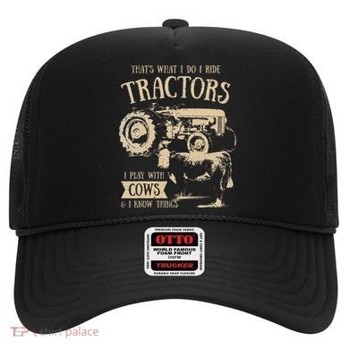 Thats What I Do I Ride Tractors Farmer Cowboy Hat