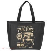 Thats What I Do I Ride Tractors Farmer Cowboy Tote Bag thumb 0