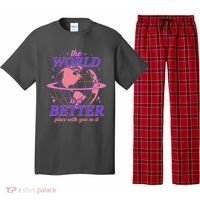 The World Is A Better Place With You In It Pajama Set thumb 0