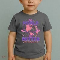 The World Is A Better Place With You In It Toddler T-Shirt thumb 2