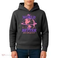 The World Is A Better Place With You In It Kids Hoodie thumb 4