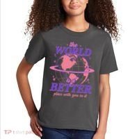 The World Is A Better Place With You In It Kids T-Shirt thumb 2